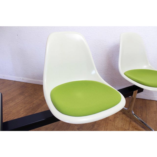 3-Seater Bench by Charles & Ray Eames for Vitra, 1970s For Sale - Image 6 of 16