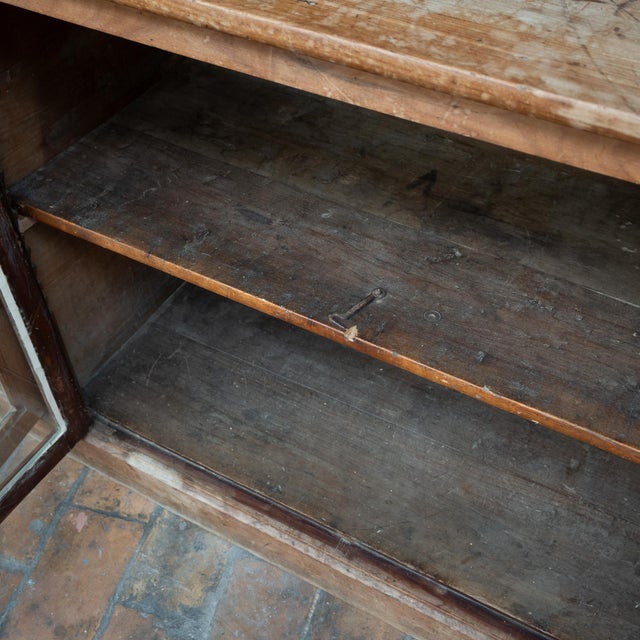Antique French Bookcase in Cherry Wood, 1880 For Sale - Image 11 of 13