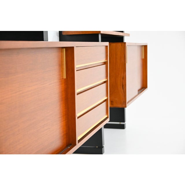 Tan Extenso Wall Unit by Amma Torino, 1960s For Sale - Image 8 of 15