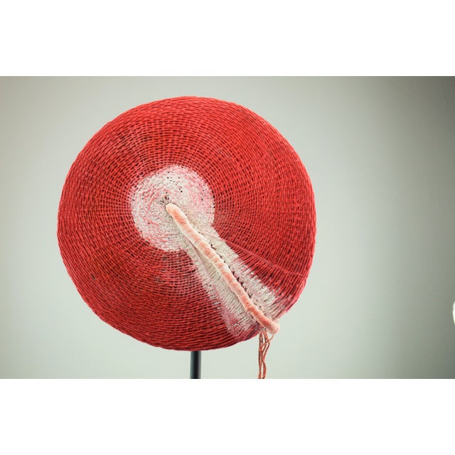 1960s African Zulu Married Womans Hat Tribal Headdress For Sale - Image 5 of 6