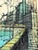 Original Enzo Linca Brutalist Architectural Cityscape Painting in Original Aluminum Frame For Sale - Image 9 of 9