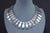 Arno Malinowski (1899-1976) Georg Jensen Mid Century Modern Sterling Necklace For Sale - Image 4 of 9