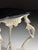French Side Table in Hand-Carved Wood with Marble Top For Sale - Image 17 of 18