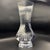 This mid‑20th‑century French lead‑crystal vase from Cristal de Sèvres pairs a tapering six‑sided profile with serious...