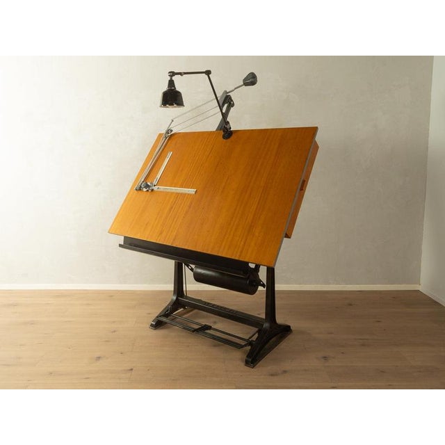 Vintage Drafting Table from Kuhlmann & Nestler, 1950s For Sale - Image 10 of 18