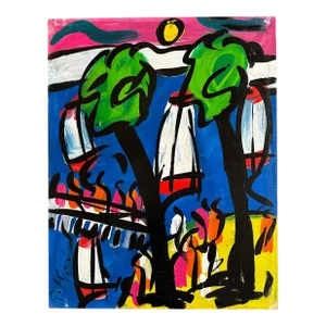 1984 Original Peter Keil Painting