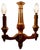 Regency Style Gilt Wood Carved Twinwall Light, 1900s For Sale