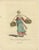 European School, Italian Country Woman Costume Pavia Peasant Dress, 1749, Paper Engraving For Sale - Image 3 of 9