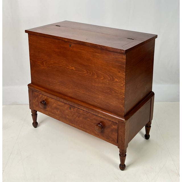 Antique 19th Century Southern Plantation Sugar Chest For Sale - Image 10 of 18