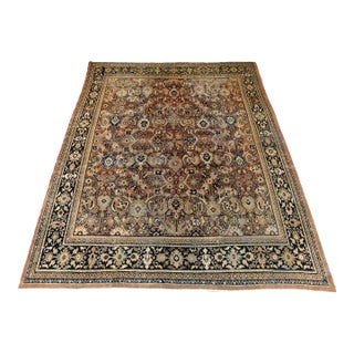 Antique Persian Mahal Rug. 10'4"x 12'10" For Sale