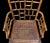 Vintage Set of Milling Road by Baker Furniture Bamboo and Cane Bottom Armchairs For Sale In Washington DC - Image 6 of 12