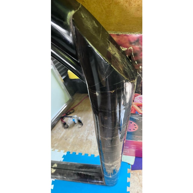 Large Rare Vintage Hollywood Regency Tessellated Horn Wall Mirror For Sale - Image 12 of 12