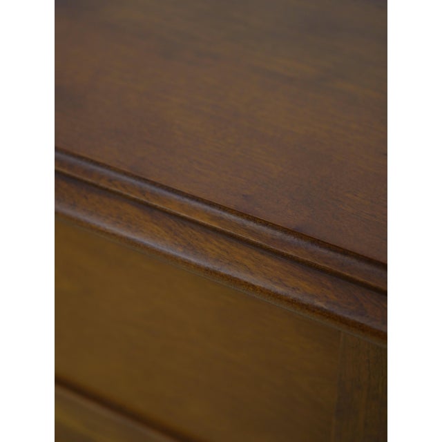 Wood Grange Cherry French 5 Drawer Bedside Chest Nightstand For Sale - Image 7 of 17