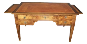 Walnut Restoration Desk, 19th Century