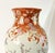 Wood Antique Japanese Satsuma Porcelain Floor Vases with Bird and Blossom Decoration, Set of 2 For Sale - Image 7 of 10