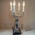 Vintage Hollywood Regency Four-Light Cherub Candelabra Table Lamp With Marble Base For Sale In Buffalo - Image 6 of 10