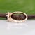 Ceylon Blue Sapphire Ring With Earth-Mined Diamond Accents: Solid 14k Gold, Size 6.75 For Sale - Image 9 of 9
