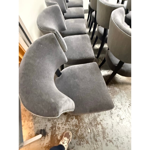 Gray Galero Furniture Klismos Style Dining Side Chairs, Set of Twelve For Sale - Image 8 of 12