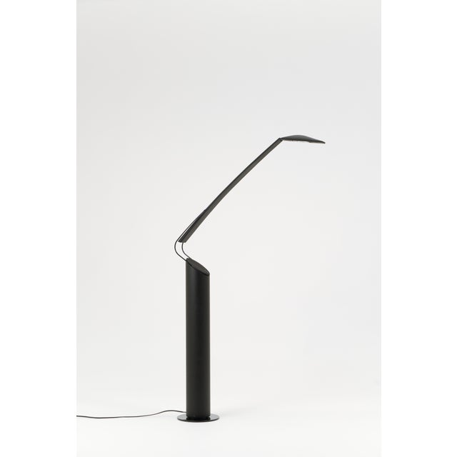 Beautiful "Dove" floor lamp by Italian designers Mario Barbaglia & Marco Colombo for Italiana Luce (formerly PAF Studio)...
