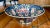 Large Chinese Hand Painted Lotus Bowl - 14" Wide For Sale - Image 4 of 9