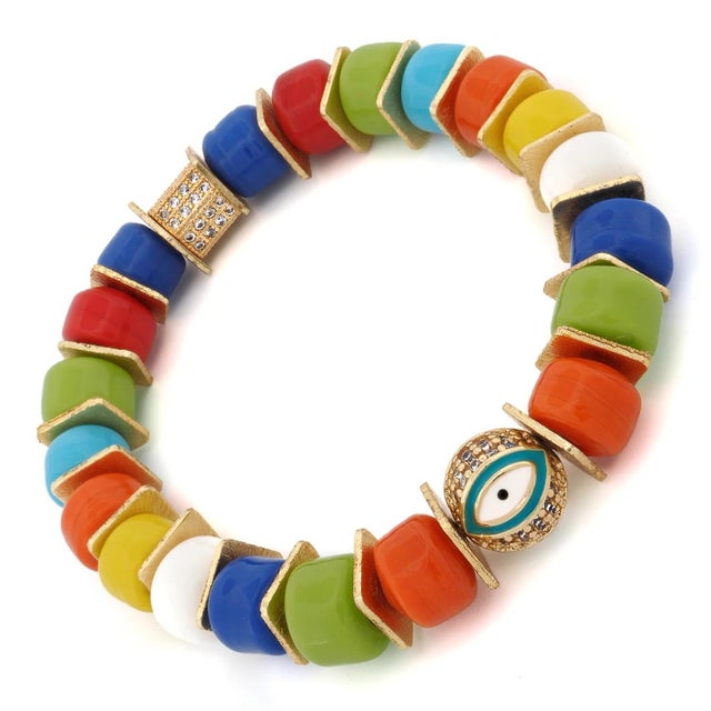 Mystic Bloom Evil Eye Bracelet For Sale In Miami - Image 6 of 8