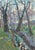 Forest Landscape Oil Painting, Ukrainian Art, 1960s For Sale