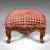 Victorian 1850's Antique Footstool For Sale - Image 3 of 9