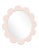 Contemporary Fleur Home x Chairish Iris Oval Mirror in Pink Ground, 27x22 For Sale - Image 3 of 3