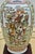 Vtg. Figural Raised Painted Chinese Vase W/Rosewood Stand For Sale - Image 12 of 15