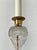 Early 20th Century Wheel Cut Glass Candlestick Lamps - a Pair For Sale - Image 13 of 18