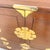 Brown Vintage Chinese Wooden Highboy Armoire With Gold Accents For Sale - Image 8 of 10