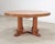 Ralph Lauren Hither Hills Round Oak Extending Dining Table For Sale - Image 18 of 18