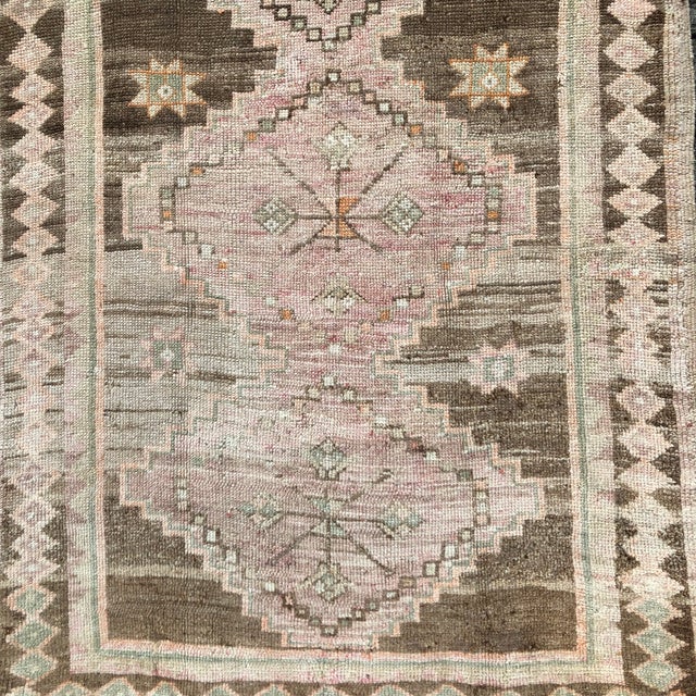1960s Vintage Turkish Runner | 3x12 For Sale - Image 5 of 8