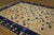 Chinese 1900s Beige Floral Antique Chinese Peking Rug 12' X 15' Handknotted Wool Carpet For Sale - Image 3 of 7