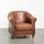 Cognac-Colored Sheepskin Club Armchair For Sale - Image 14 of 14