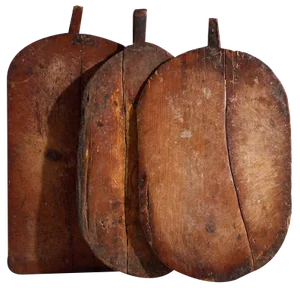 Antique Cutting Boards, 1920s, Set of 3