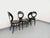 Vintage Mouette Chairs in Black Wood from Baumann, 1960s, Set of 4 For Sale - Image 13 of 18