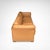 Duc Camel Leather Three-Seater Sofa by Mario Bellini for Cassina, 1990s For Sale - Image 9 of 10