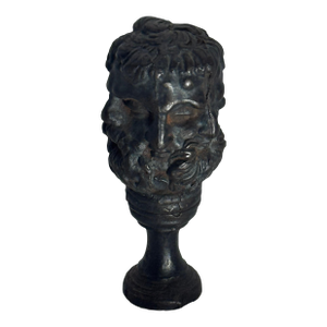 Antique Bronze Janus Head Wax Seal Stamp