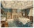 Baroque After Hughson Hawley, Dining Room Interior, 19th Century, Watercolor For Sale - Image 3 of 13