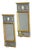Twin Mirror with Candleholder, 1890s, Set of 2 For Sale