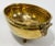 Vintage Footed Hammered Brass Bowl W/ Lion Head Handles For Sale - Image 4 of 8