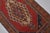Red Red & Nvy Blue Vintage Floral Carpet For Sale - Image 8 of 10