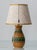 Mustard and Green Ceramic Table Lamp from Bay Keramik, West Germany, 1960s For Sale - Image 4 of 7
