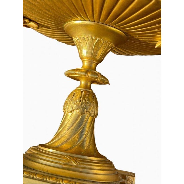 Napoleon III Bronze and Marble Mug For Sale - Image 10 of 12