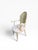 Rococo Late 20th Century Hollywood Regency Silver Leaf Shell Back Armchairs in Brunschwig & Fils Velvet – Pair For Sale - Image 3 of 13