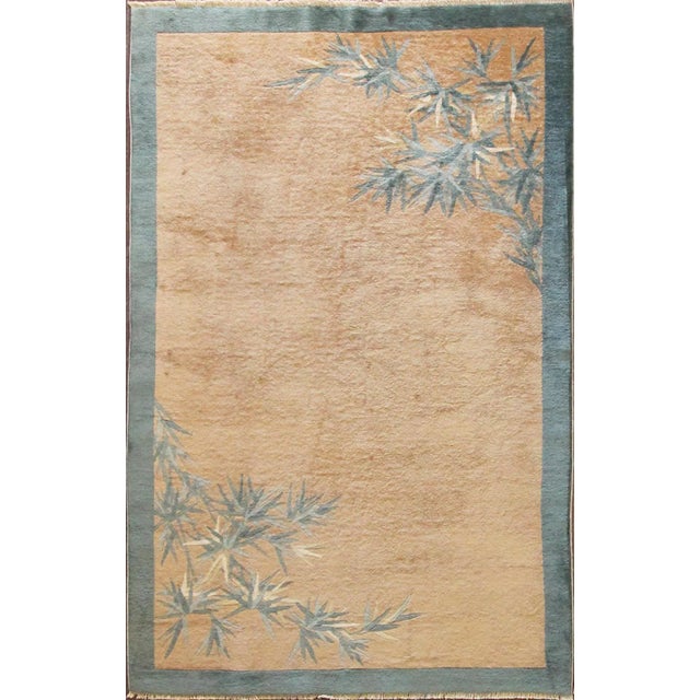 Antique Art Deco Bamboo Tree Rug For Sale - Image 10 of 10