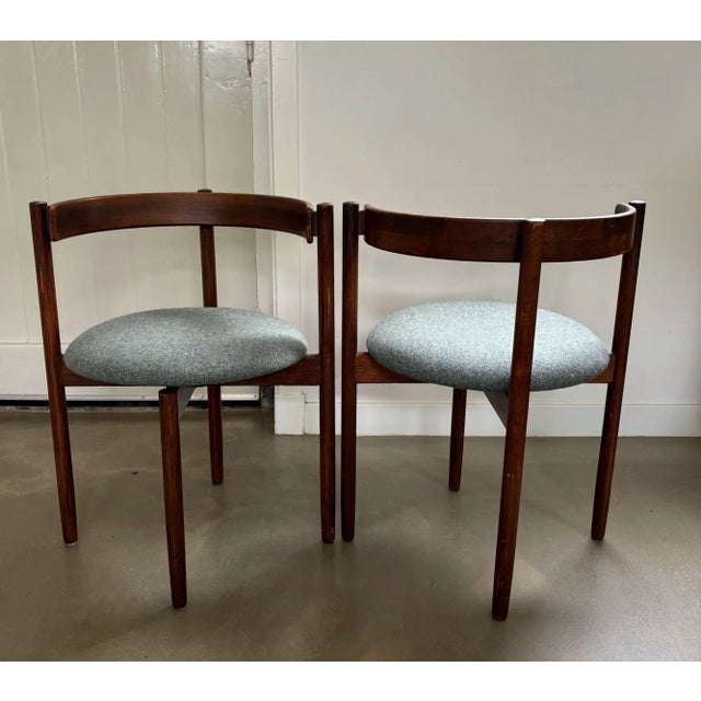 Danish Chairs by Hugo Frandsen for Børge M. Søndergaard, 1960s, Set of 2 For Sale - Image 4 of 15