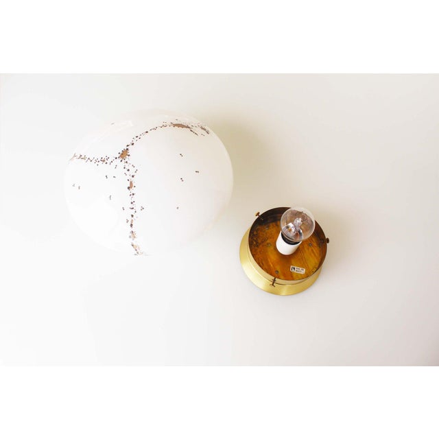 1970s Vintage Murano Glass Flush Mount from Kaiser Idell / Kaiser Leuchten, 1970s For Sale - Image 5 of 11