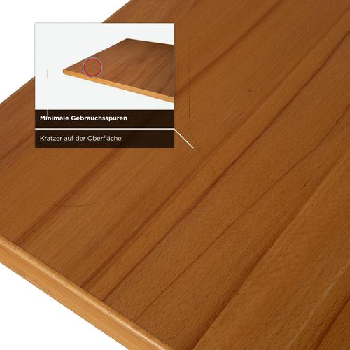 Brown Extendable Wooden Dining Table from Venjakob For Sale - Image 6 of 12